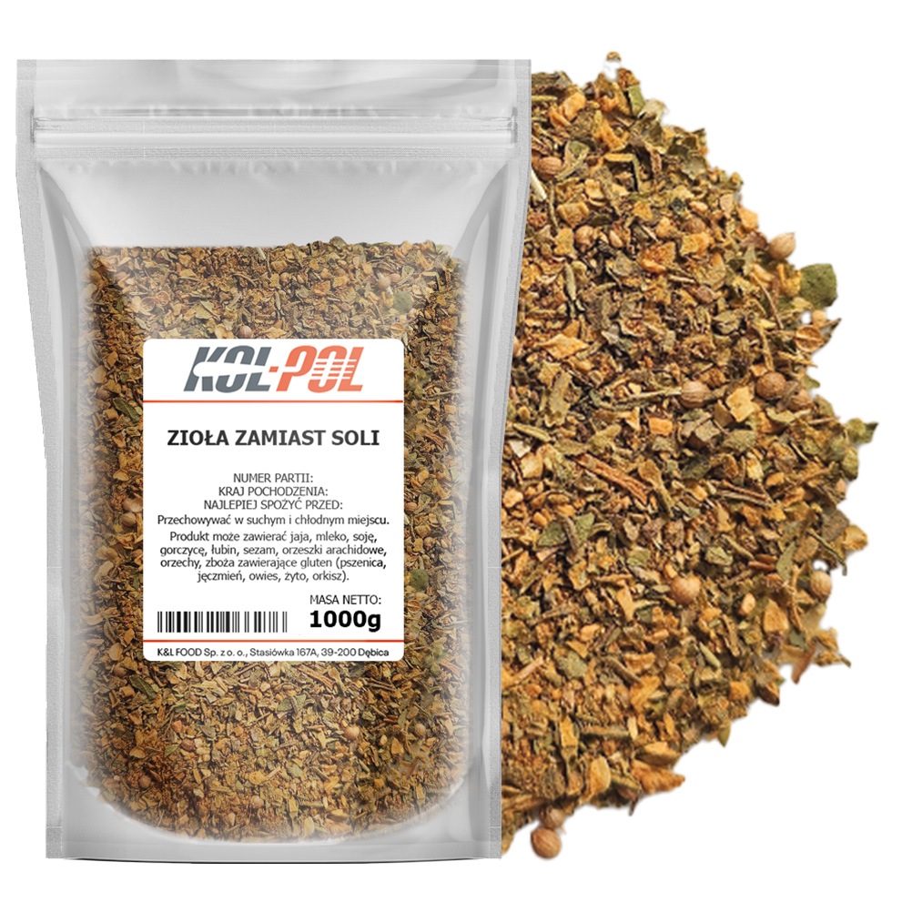 Zioła zamiast soli 1kg