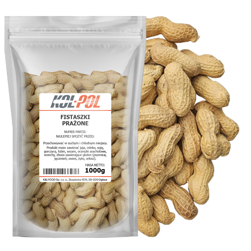 Fistaszki prażone 1kg